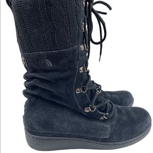 The North Face Black Winter Boots